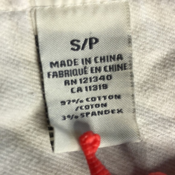 Y2K Garage Jean Jacket, White, Lightweight - Picture 12 of 15